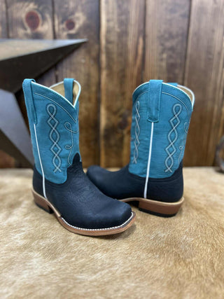 Kids Anderson Bean Black Oiled Shoulder Boot-Kids Boots-Anderson Bean-Lucky J Boots & More, Women's, Men's, & Kids Western Store Located in Carthage, MO