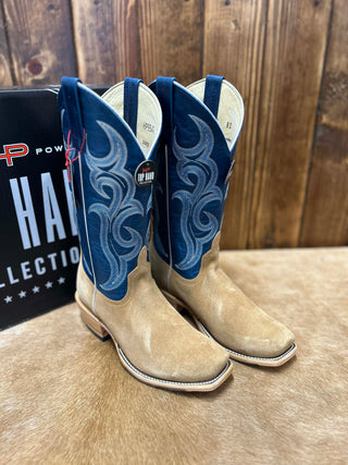 Men's Horse Power Tan Crazy Roughout Cutter Toe Boot-Men's Boots-Horse Power-Lucky J Boots & More, Women's, Men's, & Kids Western Store Located in Carthage, MO
