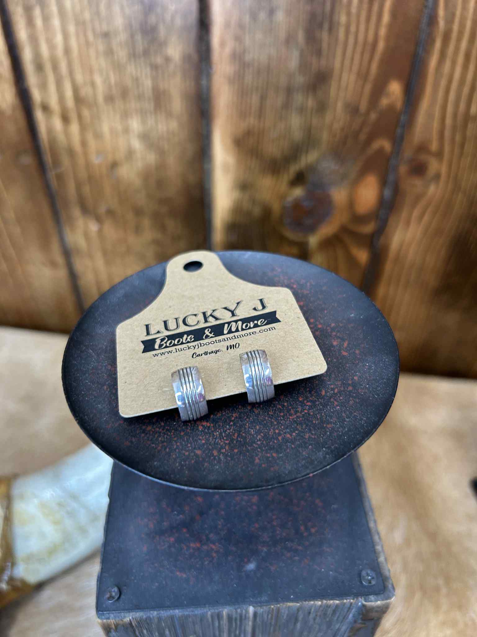 Pason Earrings-Earrings-LJ Turquoise-Lucky J Boots & More, Women's, Men's, & Kids Western Store Located in Carthage, MO