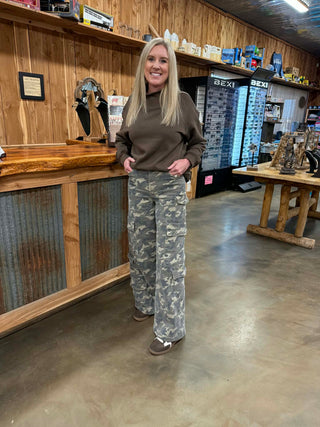 Women's Hidden Cece High Rise Wide Leg Jean-Women's Denim-HIDDEN-Lucky J Boots & More, Women's, Men's, & Kids Western Store Located in Carthage, MO