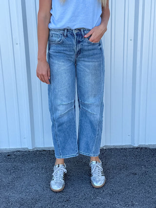 Women's Vervet Sally High Rise Barrel Jean