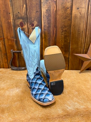 Women's Macie Bean Sky Blue Big Bass Boot