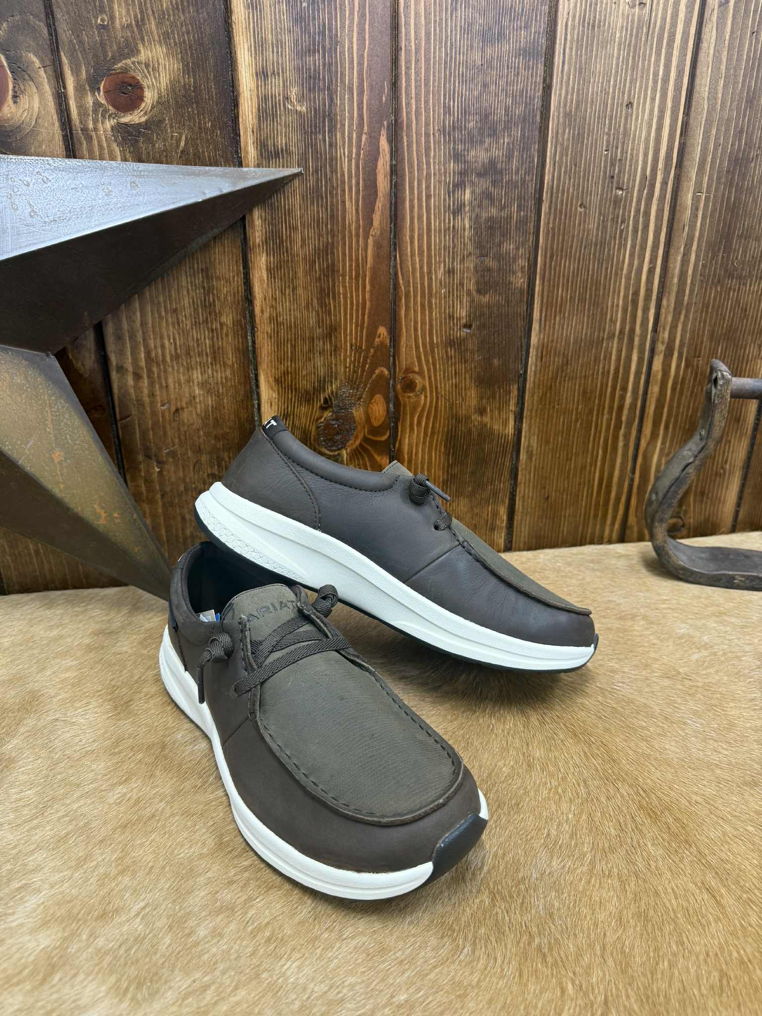Ariat Men's Buckeye H20 in Dark Brown-Men's Casual Shoes-Ariat-Lucky J Boots & More, Women's, Men's, & Kids Western Store Located in Carthage, MO