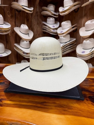 Twister Open Crown Bangora 5" Straw Hat