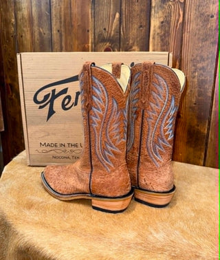 Men's Fenoglio Vintage Cognac Boar Boots