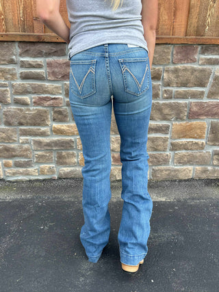 Women's Ariat Perfect Rise Isabella Trouser Jean-Women's Denim-Ariat-Lucky J Boots & More, Women's, Men's, & Kids Western Store Located in Carthage, MO