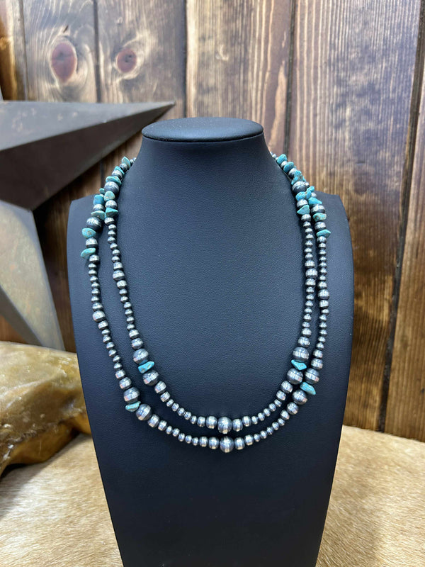 Meadow Necklace-Necklaces-LJ Turquoise-Lucky J Boots & More, Women's, Men's, & Kids Western Store Located in Carthage, MO