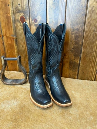 Women's Hyer Leawood Black Cowhide Boot