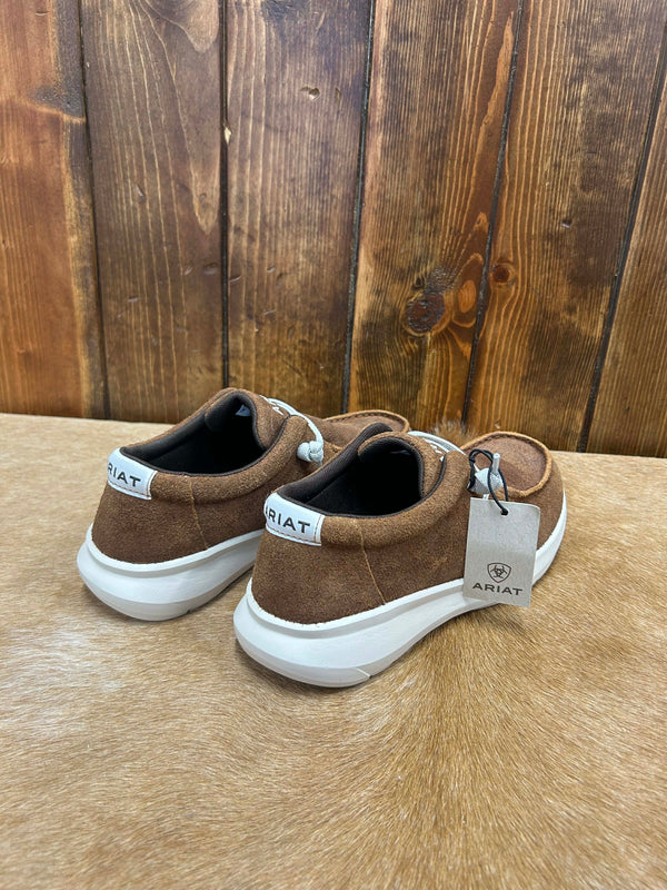 Ariat Men's Tumble Brown Suede Hilo Shoe-Men's Casual Shoes-Ariat-Lucky J Boots & More, Women's, Men's, & Kids Western Store Located in Carthage, MO