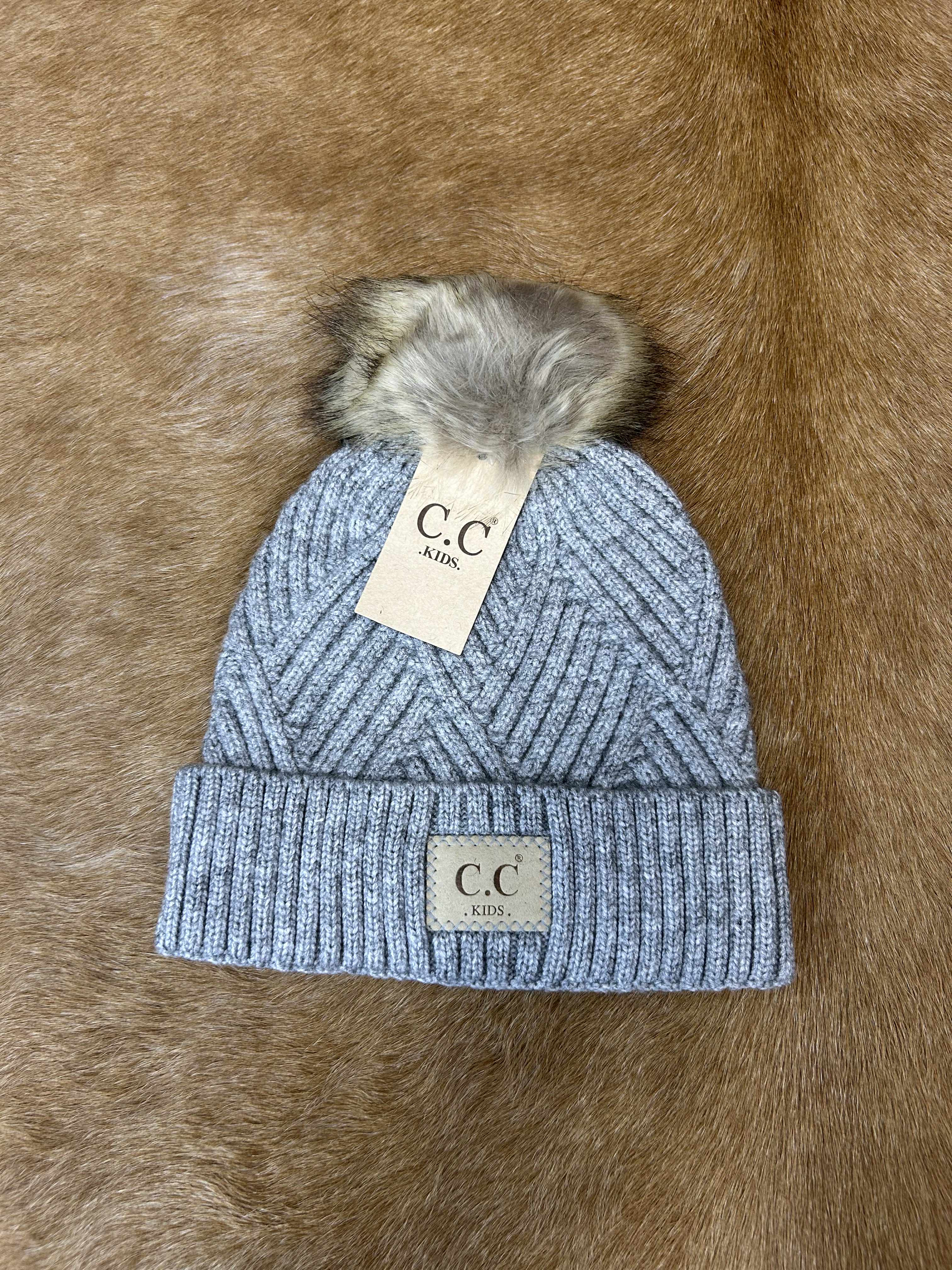 C.C Kids Beanies-Beanie/Gloves-C.C Beanies-Lucky J Boots & More, Women's, Men's, & Kids Western Store Located in Carthage, MO