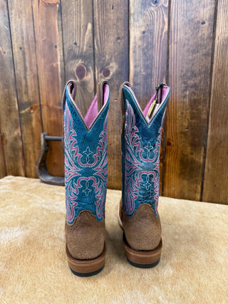 Women's Ariat Futurity Oak Brown Roughout Boot