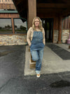 Women's Kimes Billy Dark Wash Overalls-Overalls-Kimes Ranch-Lucky J Boots & More, Women's, Men's, & Kids Western Store Located in Carthage, MO