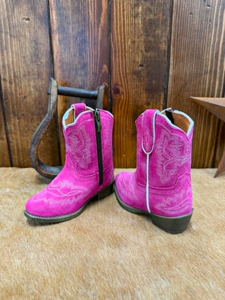Ariat Lil' Stomper Hot Pink Casanova Boots