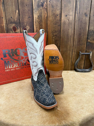 Men's Rios of Mercedes Chestnut Safari Elephant Boot-Men's Boots-Rios of Mercedes-Lucky J Boots & More, Women's, Men's, & Kids Western Store Located in Carthage, MO