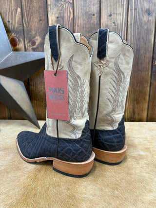 Men's Rios of Mercedes Chocolate Elephant Boot-Men's Boots-Rios of Mercedes-Lucky J Boots & More, Women's, Men's, & Kids Western Store Located in Carthage, MO