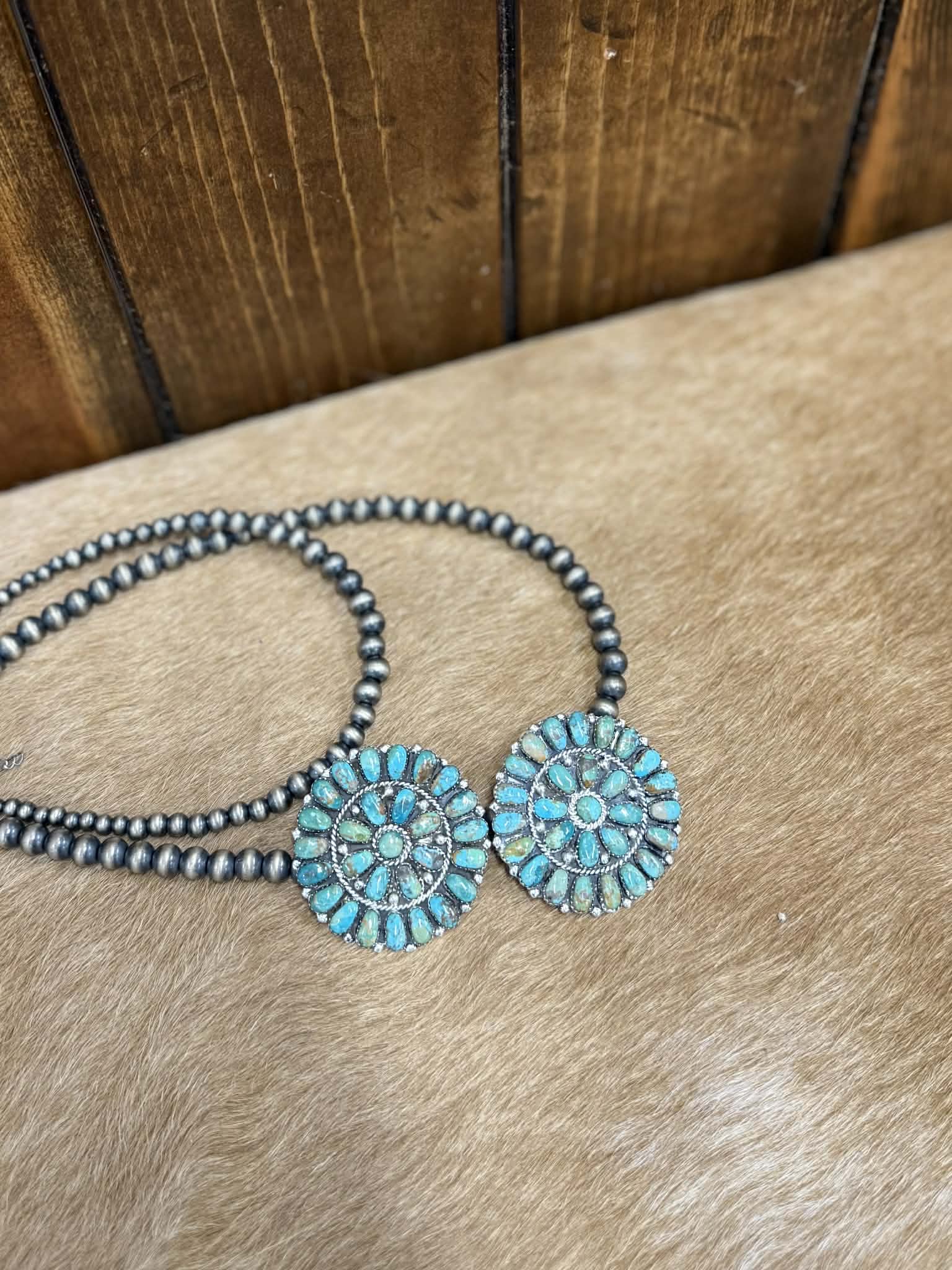 Mckenna Earrings-Earrings-LJ Turquoise-Lucky J Boots & More, Women's, Men's, & Kids Western Store Located in Carthage, MO