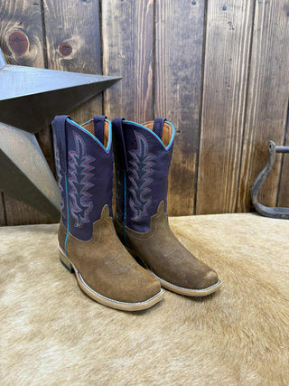 Kid's Macie Bean Snuff Waxy Commander Boot-Kids Boots-Anderson Bean-Lucky J Boots & More, Women's, Men's, & Kids Western Store Located in Carthage, MO