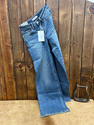 Women's Flying Monkey Isabel Mid Rise Wide Leg Jean-Women's Denim-Flying Monkey-Lucky J Boots & More, Women's, Men's, & Kids Western Store Located in Carthage, MO