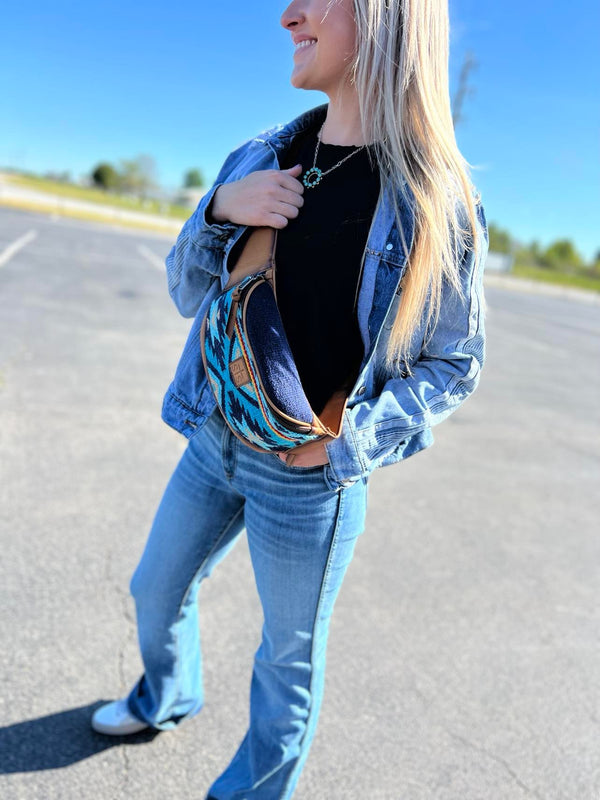 Sts Mojave Belt Bag-Handbags-Carrol STS Ranchwear-Lucky J Boots & More, Women's, Men's, & Kids Western Store Located in Carthage, MO