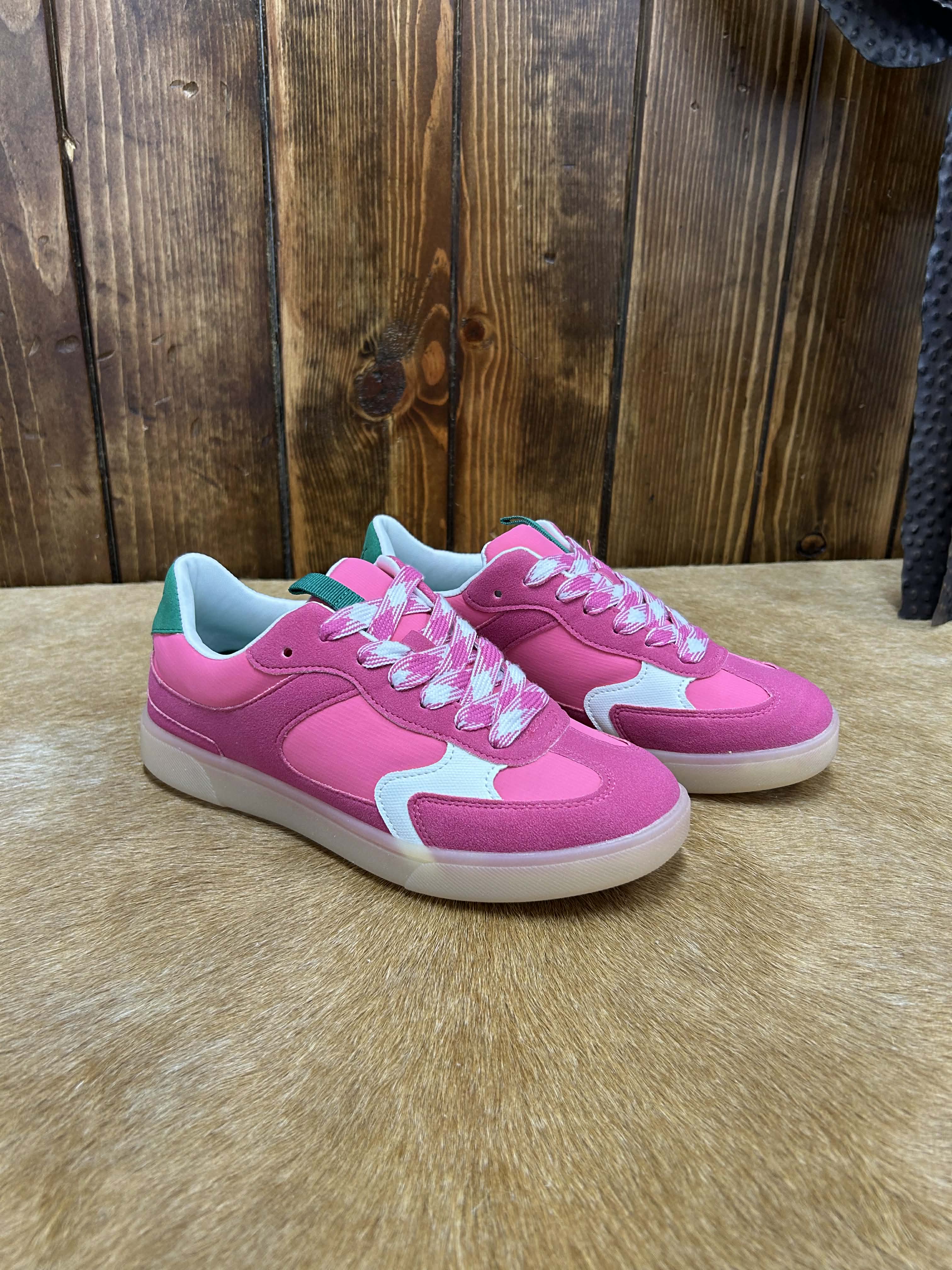 Women's Blowfish Malibu Pink Glow Tastic Sneaker-Women's Casual Shoes-Blowfish Malibu-Lucky J Boots & More, Women's, Men's, & Kids Western Store Located in Carthage, MO