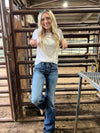 Women's Ariat Marine Mid Rise Trouser-Women's Denim-Ariat-Lucky J Boots & More, Women's, Men's, & Kids Western Store Located in Carthage, MO