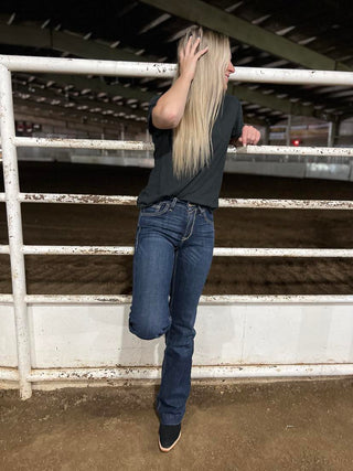 Women's Ariat Slim Rascal Trouser-Women's Denim-Ariat-Lucky J Boots & More, Women's, Men's, & Kids Western Store Located in Carthage, MO