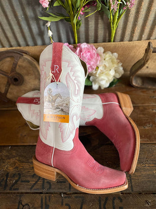Women's R. Watson Rose Boar Boot-Women's Boots-R. Watson-Lucky J Boots & More, Women's, Men's, & Kids Western Store Located in Carthage, MO
