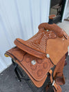Trent Ward Platinum Roper Saddle ISPR763-25-Saddle-Trent Ward-Lucky J Boots & More, Women's, Men's, & Kids Western Store Located in Carthage, MO