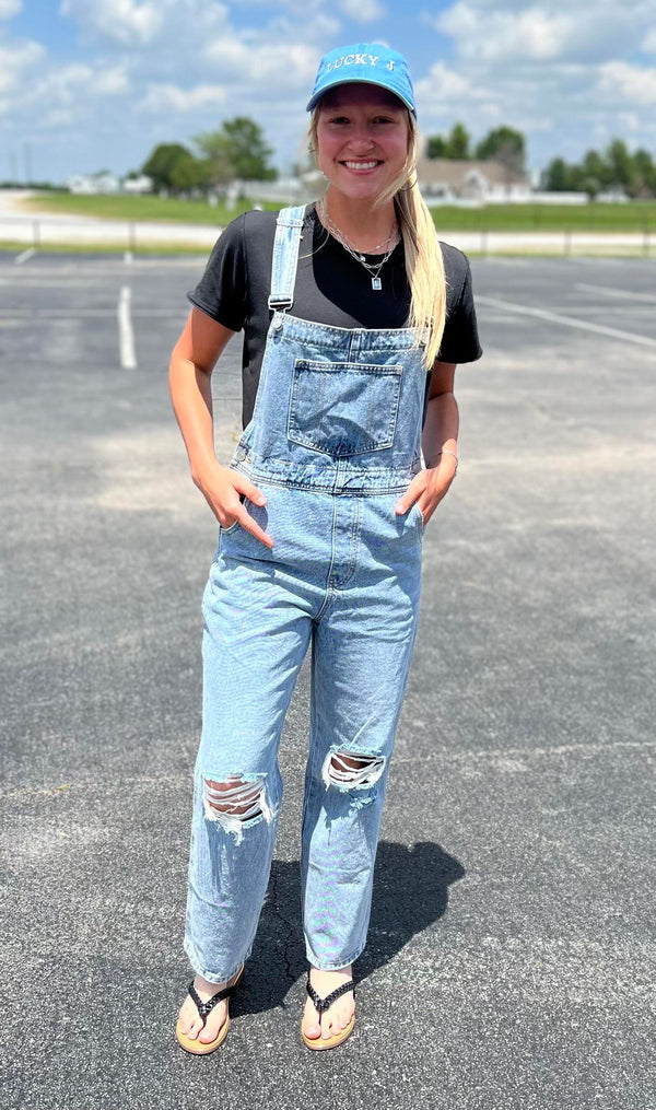 Becky's 90s Overalls-Women's Denim-KanCan-Lucky J Boots & More, Women's, Men's, & Kids Western Store Located in Carthage, MO