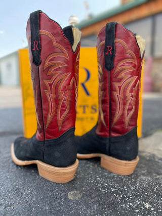 Women's R. Watson Black Boar Boot-Women's Boots-R. Watson-Lucky J Boots & More, Women's, Men's, & Kids Western Store Located in Carthage, MO