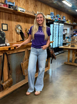 Women's Flying Monkey Hallie High Rise Wide Leg Jean-Women's Denim-Flying Monkey-Lucky J Boots & More, Women's, Men's, & Kids Western Store Located in Carthage, MO