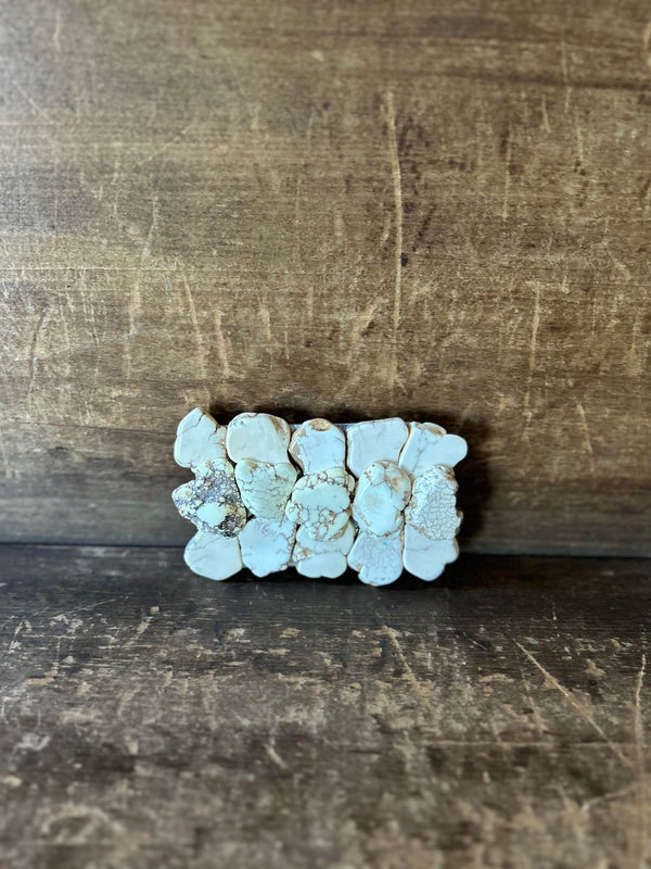 White Turquoise Slab Belt Buckle Large 902n-Belt Buckles-The Jewelry Junkie-Lucky J Boots & More, Women's, Men's, & Kids Western Store Located in Carthage, MO