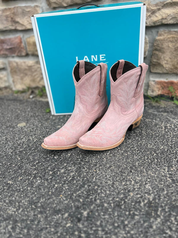 Lane Boots Lexington Blush Bootie-Women's Booties-Lane Boots-Lucky J Boots & More, Women's, Men's, & Kids Western Store Located in Carthage, MO