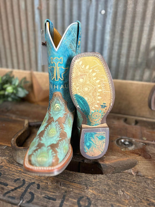 Women's Tin Haul Feather Plume Boot *FINAL SALE*-Women's Boots-Tin Haul-Lucky J Boots & More, Women's, Men's, & Kids Western Store Located in Carthage, MO