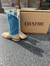 Men's Olathe Mesquite Beeswax Square Toe Boots-Men's Boots-Anderson Bean-Lucky J Boots & More, Women's, Men's, & Kids Western Store Located in Carthage, MO
