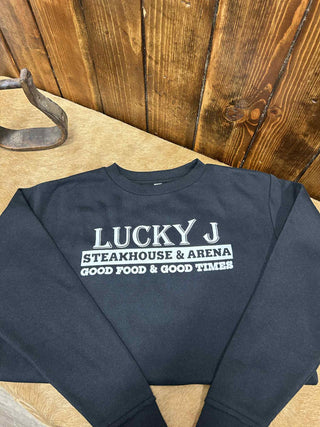 LJ LAT Sweatshirt-Sweatshirts-The Dugout-Lucky J Boots & More, Women's, Men's, & Kids Western Store Located in Carthage, MO