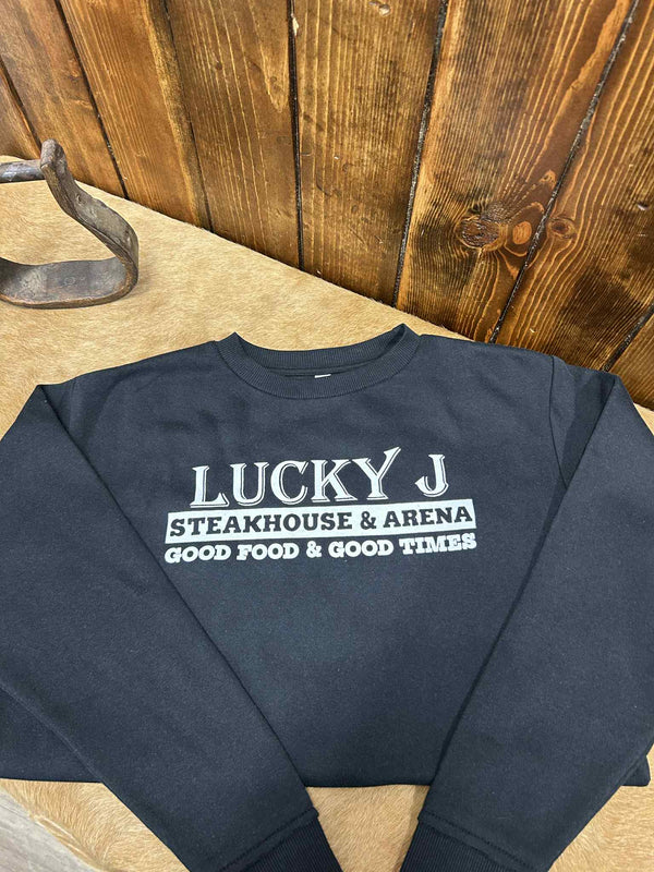 LJ LAT Sweatshirt-Sweatshirts-The Dugout-Lucky J Boots & More, Women's, Men's, & Kids Western Store Located in Carthage, MO