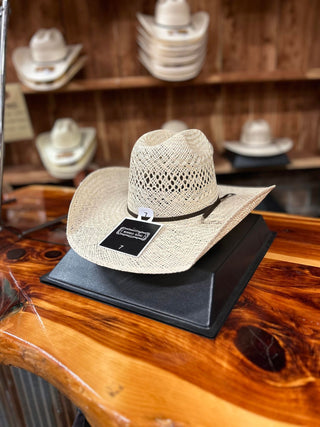 Rodeo King Straw Hat Quenten Jute 4 1/4" Brim-Straw Cowboy Hats-Rodeo King-Lucky J Boots & More, Women's, Men's, & Kids Western Store Located in Carthage, MO