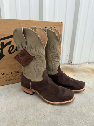 Men's Fenoglio Chocolate Roughout Boot