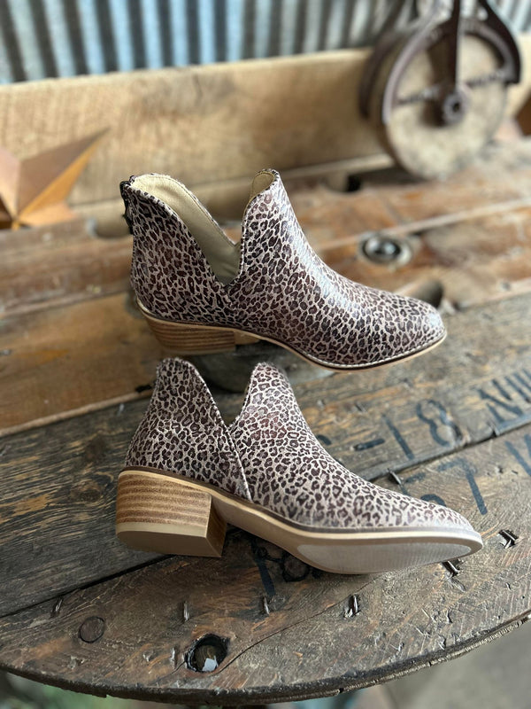 Boutique Vanish Bootie in Small Cheetah-Women's Booties-Corkys Footwear-Lucky J Boots & More, Women's, Men's, & Kids Western Store Located in Carthage, MO
