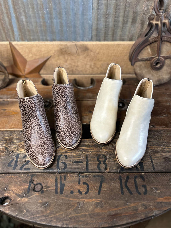 Boutique Vanish Bootie in Small Cheetah *FINAL SALE*-Women's Booties-Corkys Footwear-Lucky J Boots & More, Women's, Men's, & Kids Western Store Located in Carthage, MO