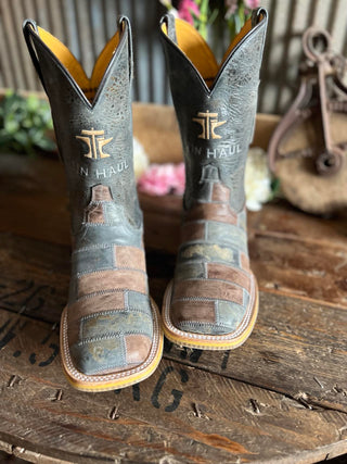 Men's Tin Haul Bricks & Stones Boot *FINAL SALE*-Men's Boots-Tin Haul-Lucky J Boots & More, Women's, Men's, & Kids Western Store Located in Carthage, MO