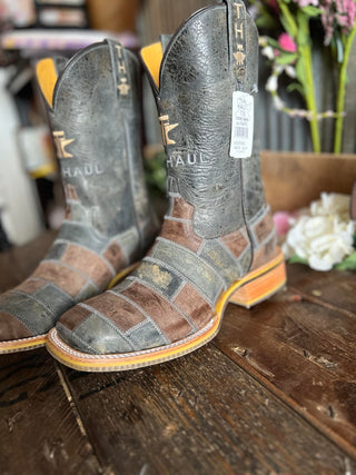Men's Tin Haul Bricks & Stones Boot *FINAL SALE*-Men's Boots-Tin Haul-Lucky J Boots & More, Women's, Men's, & Kids Western Store Located in Carthage, MO