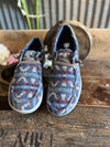 Men's Ariat Hilo Stretch Lace Sneakers in Wooly Blue Aztec-Men's Casual Shoes-Ariat-Lucky J Boots & More, Women's, Men's, & Kids Western Store Located in Carthage, MO