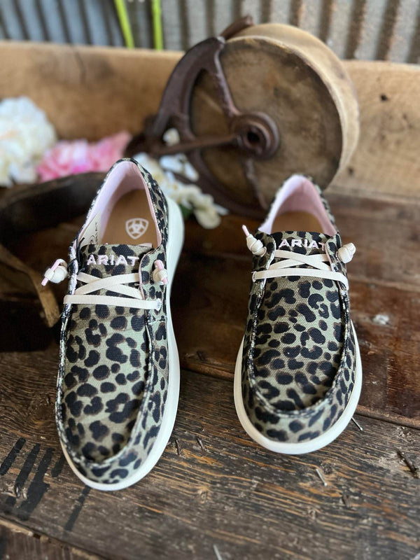 Women's Ariat Hilo Sneakers in Olive Leopard-Women's Casual Shoes-Ariat-Lucky J Boots & More, Women's, Men's, & Kids Western Store Located in Carthage, MO