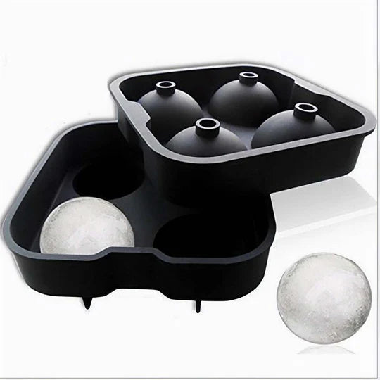 Mad Man Jumbo 4 Ball Silicone Ice Tray-Ice Tray-Mad Man-Lucky J Boots & More, Women's, Men's, & Kids Western Store Located in Carthage, MO