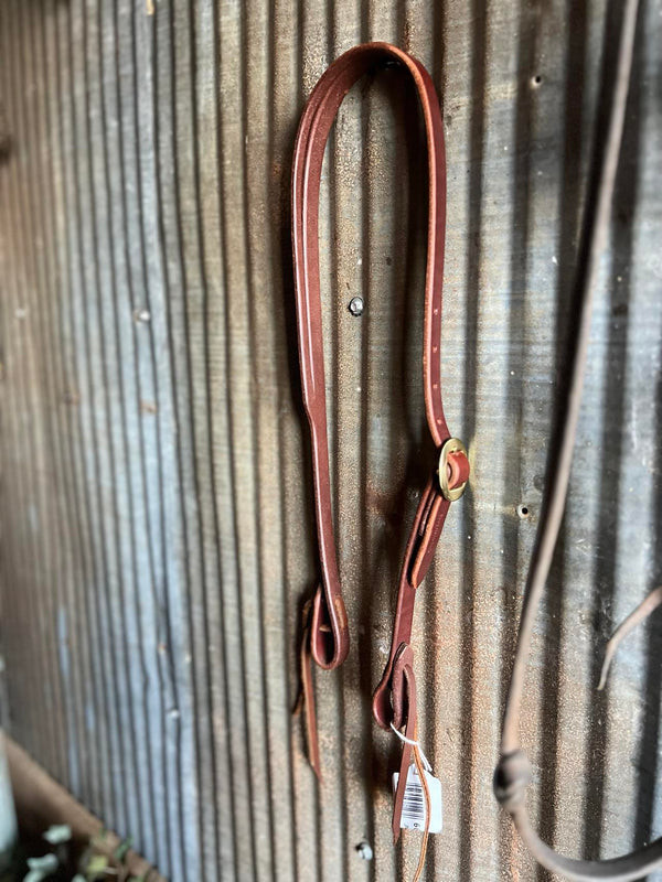 3/4 Slit Ear Head Stall Cowperson Tack-HEADSTALL-Cowperson Tack-Lucky J Boots & More, Women's, Men's, & Kids Western Store Located in Carthage, MO