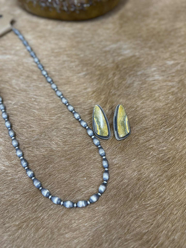 Henley Earrings-Earrings-LJ Turquoise-Lucky J Boots & More, Women's, Men's, & Kids Western Store Located in Carthage, MO