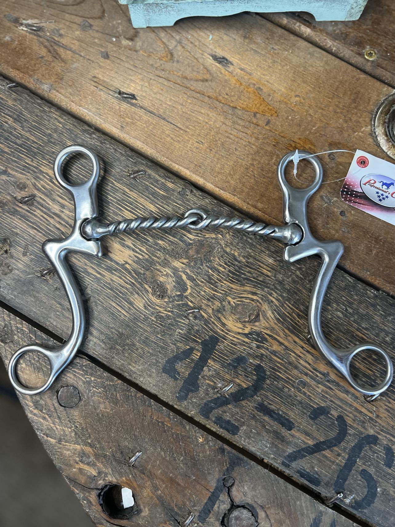 PC 7 Shank Twisted Wire MouthopiecePCB-1041-Professionals Choice-Lucky J Boots & More, Women's, Men's, & Kids Western Store Located in Carthage, MO