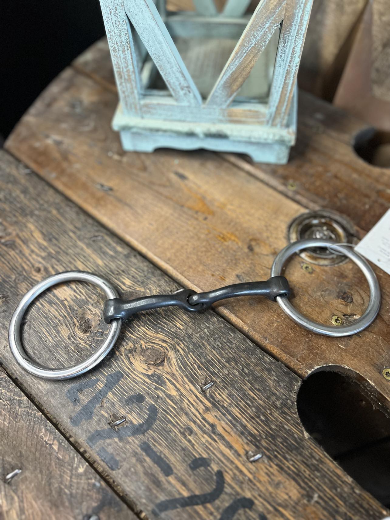 SS Ring Snaffle Bit-Bit-MJ Freeman-Lucky J Boots & More, Women's, Men's, & Kids Western Store Located in Carthage, MO